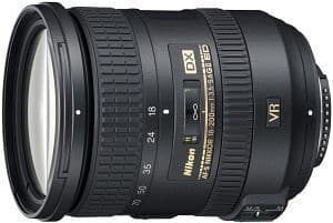 Nikon AF-S DX 18-200mm 3.5-5.6 G ED II VR Svart