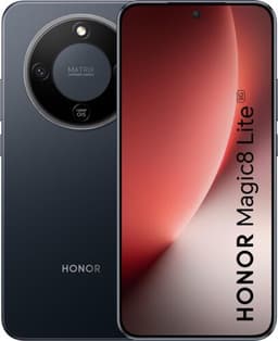 Honor Magic 8 Lite 5G 8 GB 512 GB Dual-SIM Midnattsvart