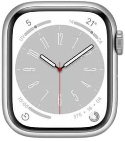 Apple Watch Series 8 Aluminium 41 mm (2022) GPS silver Sportloop silver