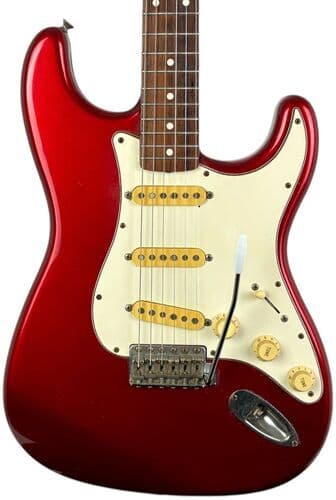 Fender Japan 62 Reissue Stratocaster 1993-1994 - Candy Apple Red Karamelläppleröd