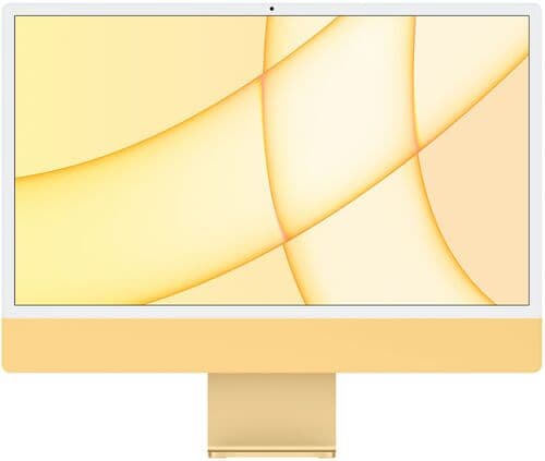 Apple iMac 2021 M1 24" 16 GB 256 GB SSD 8-Core GPU gul kompatibla tillbehör DE