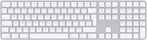 Apple Magic Keyboard 2021 Numerisk Knappsats Touch ID Silver/Vit UK
