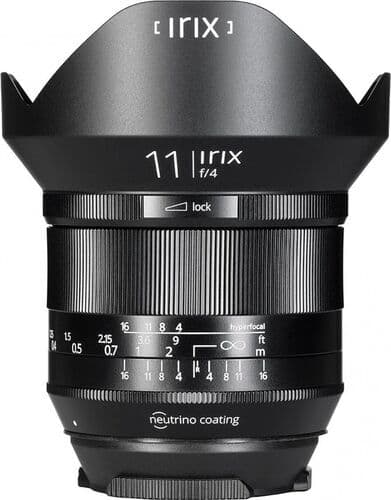 Irix 11mm 4.0 Blackstone Canon EF svart