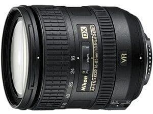 Nikon AF-S DX 16-85mm 3.5-5.6 G ED VR svart