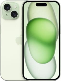 iPhone 15 128 GB Dual-SIM (2 x eSIM) grön