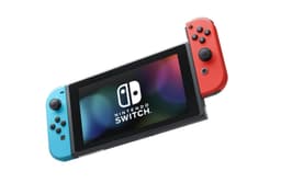 Nintendo Switch 2017 med Spel Röd/Blå 2 Handkontroller Pokémon: Let's Go - Eevee!