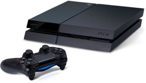 Sony PlayStation 4 Fat (PS4 Fat) Standardutgåva 1 TB HDD 1 Handkontroll Svart Svart Handkontroll