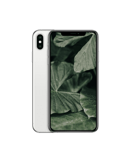 iPhone X Silver / 64GB / Bra skick