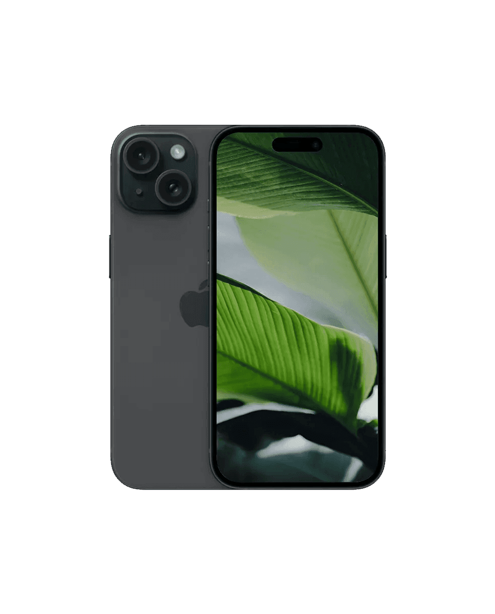 iPhone 15 Svart / 128GB / Nyskick