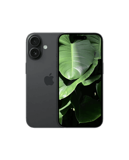 iPhone 16 Svart / 128GB / Okej skick