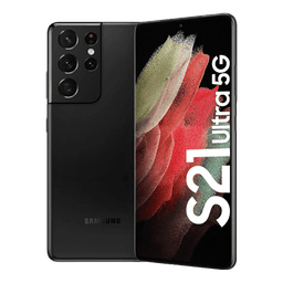 Samsung Galaxy S21 Ultra 5G 256 GB / Bra skick / Svart