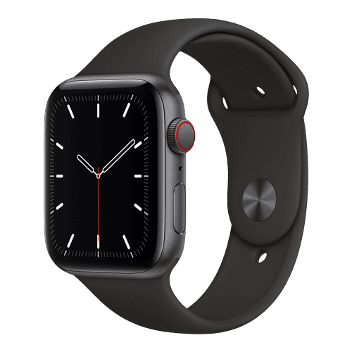 Apple Watch SE 2nd Gen (2022) GPS+Cellular - Aluminium/Sport Band 44mm / Nyskick / Svart