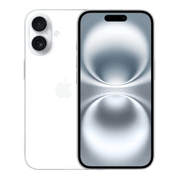 iPhone 16 128 GB / Bra skick / Vit