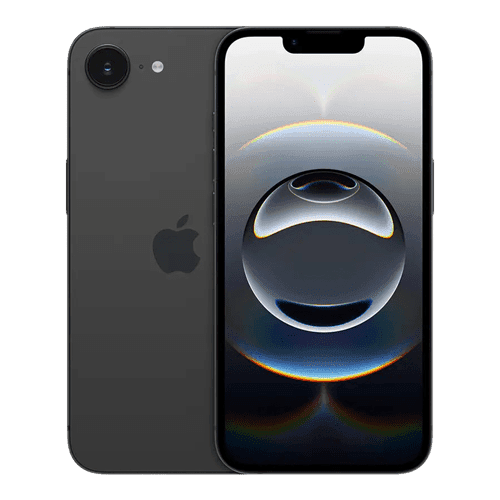 iPhone 16e 128 GB / Nyskick / Svart