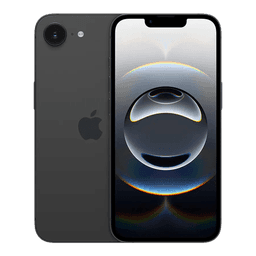 iPhone 16e 128 GB / Nyskick / Svart