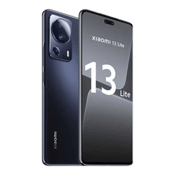 Xiaomi 13 Lite 5G 256 GB / Nyskick / Svart