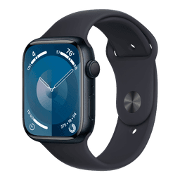 Apple Watch Series 9 (2023) GPS - Aluminium/Sport Band 45 mm / Utmärkt skick / Svart
