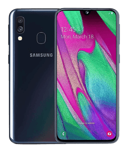 Samsung Galaxy A40 64 GB / Utmärkt skick / Svart