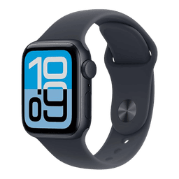 Apple Watch SE 3rd Gen (2025) GPS + Cellular - Aluminium/Sport Band 40mm / Nyskick / Svart