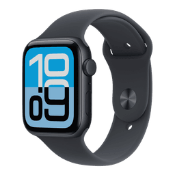 Apple Watch Series 10 (2024) GPS+Cellular - Aluminium/Sport Band 46mm / Nyskick / Svart