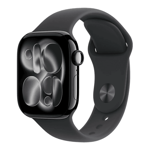 Apple Watch Series 11 (2025) GPS - Aluminium/Sport Band 42 mm / Nyskick / Svart