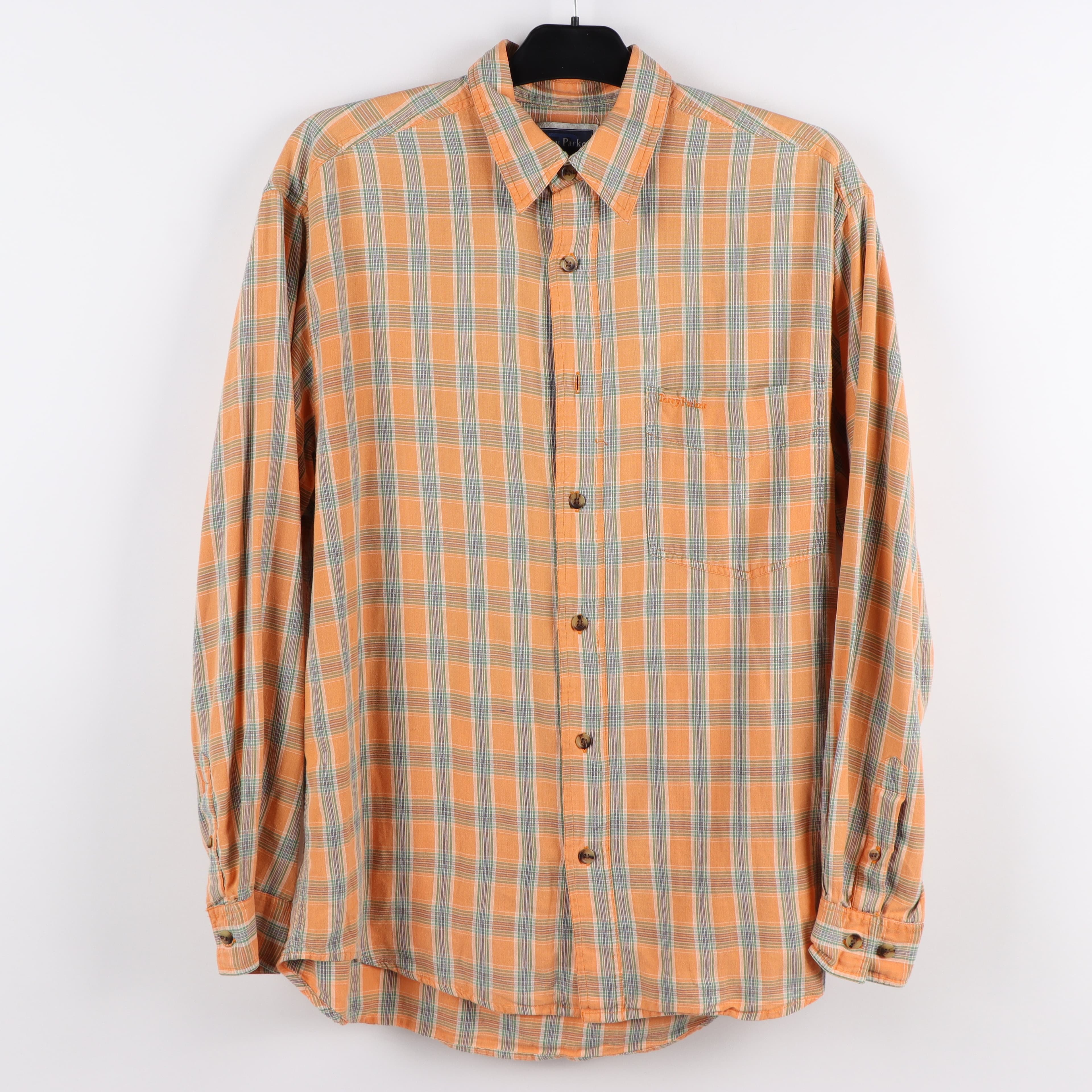 Terry Parker - Rutig Skjorta - Reloved - stl.M