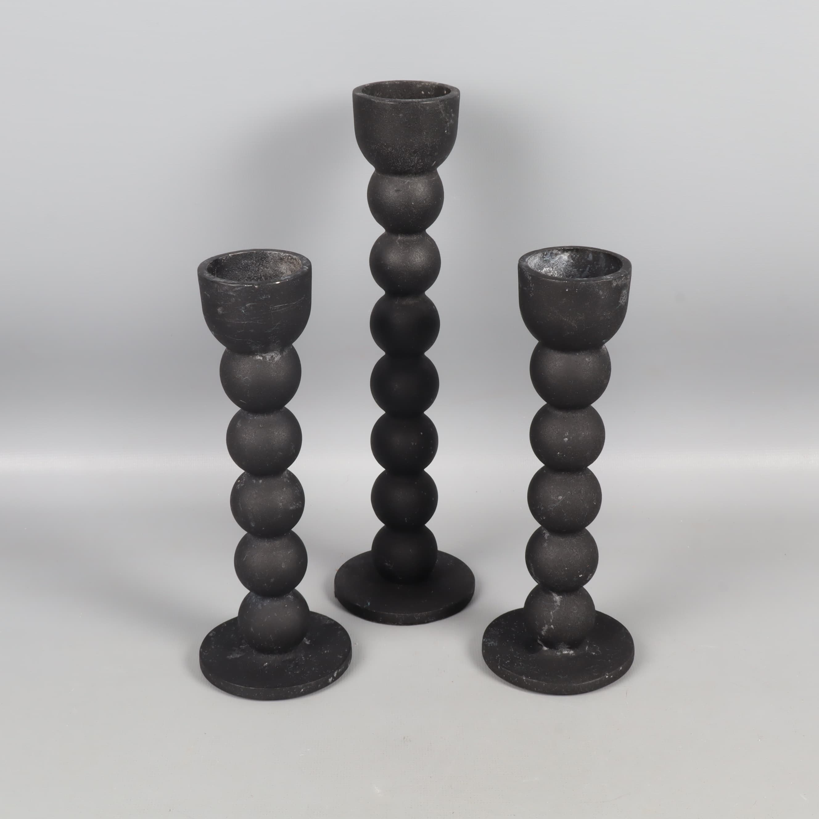 Ikea svarta ljusstakar