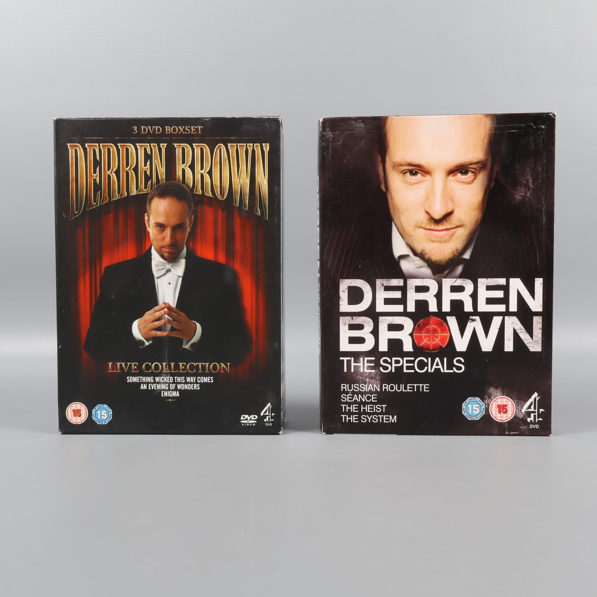 DVD-Box - Derren Brown Stand Up Comedy The Specials & The Live Collection
