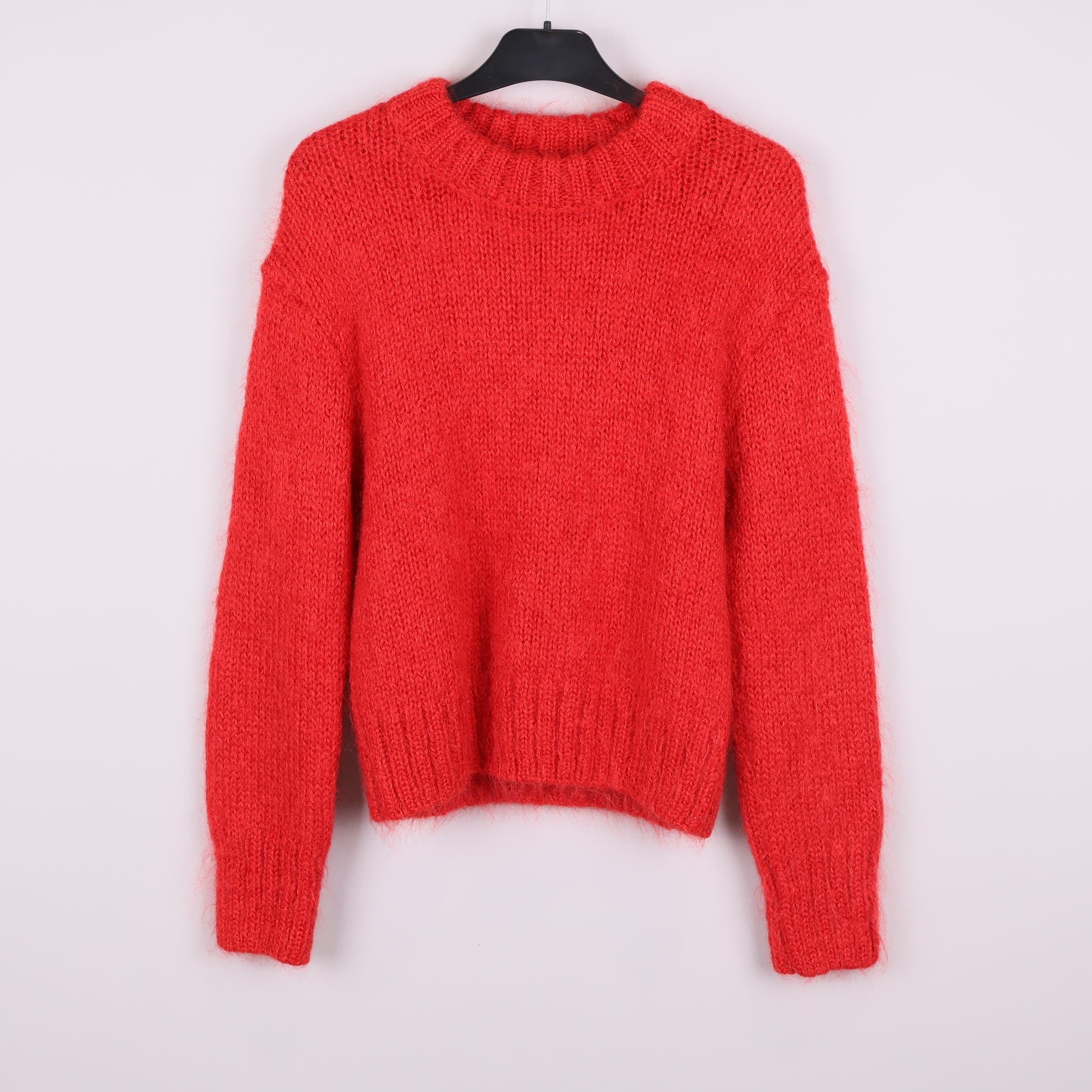 H&M stickad tröja i mohairmix