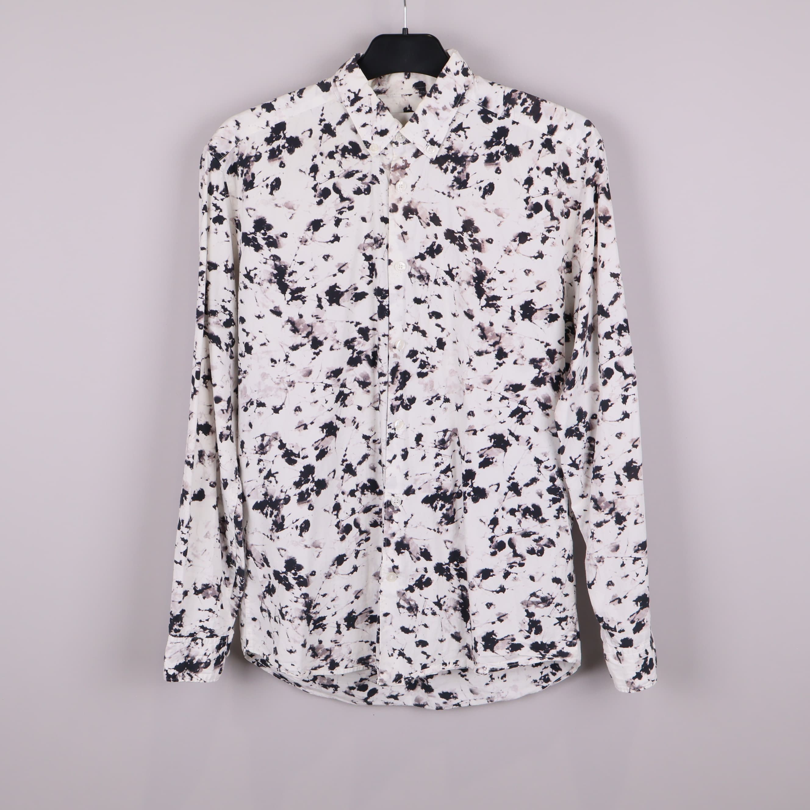 Mönstrad skjorta lång ärm