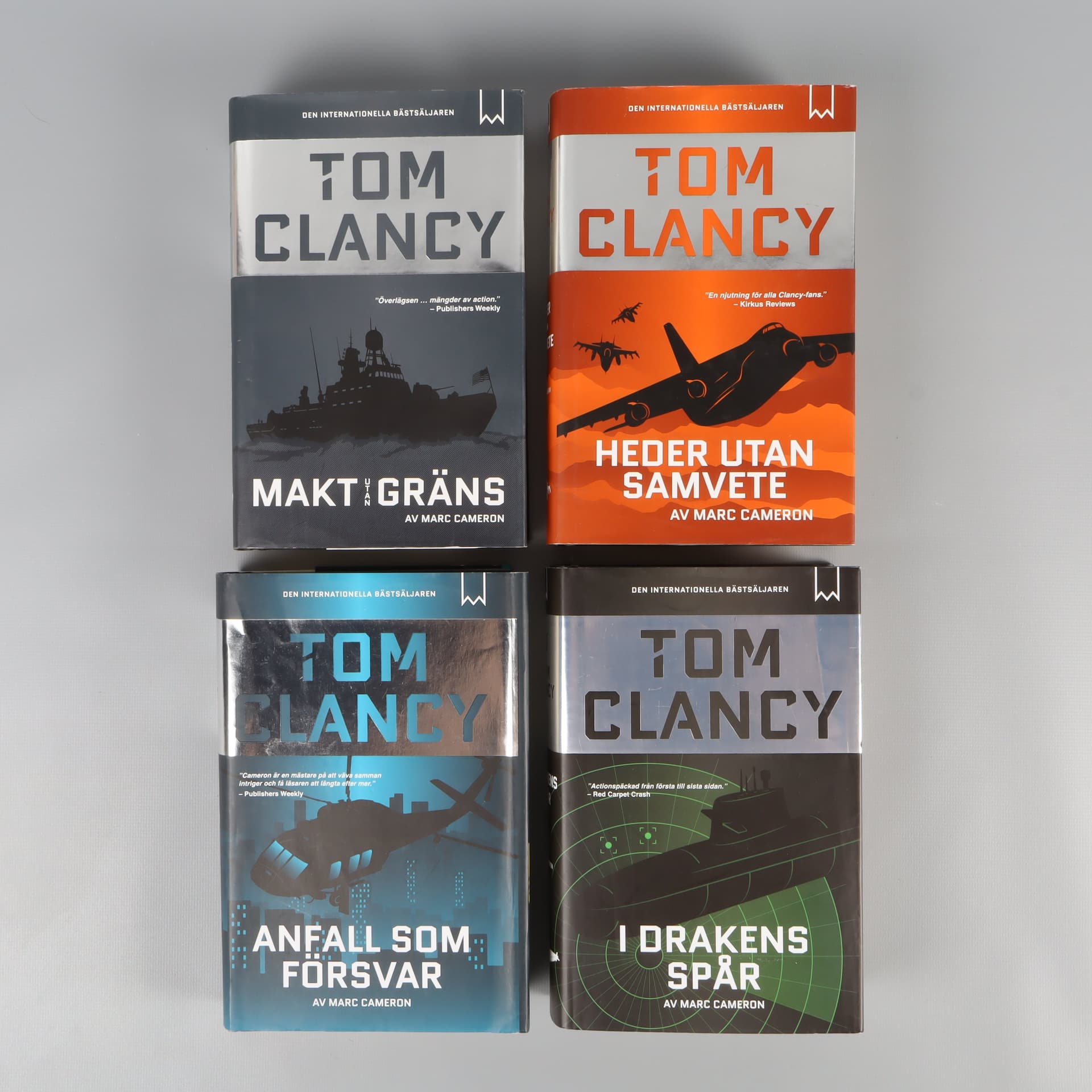 Bokpaket - Marc Cameron - Tom Clancy - Del 6-9 - 4 st böcker