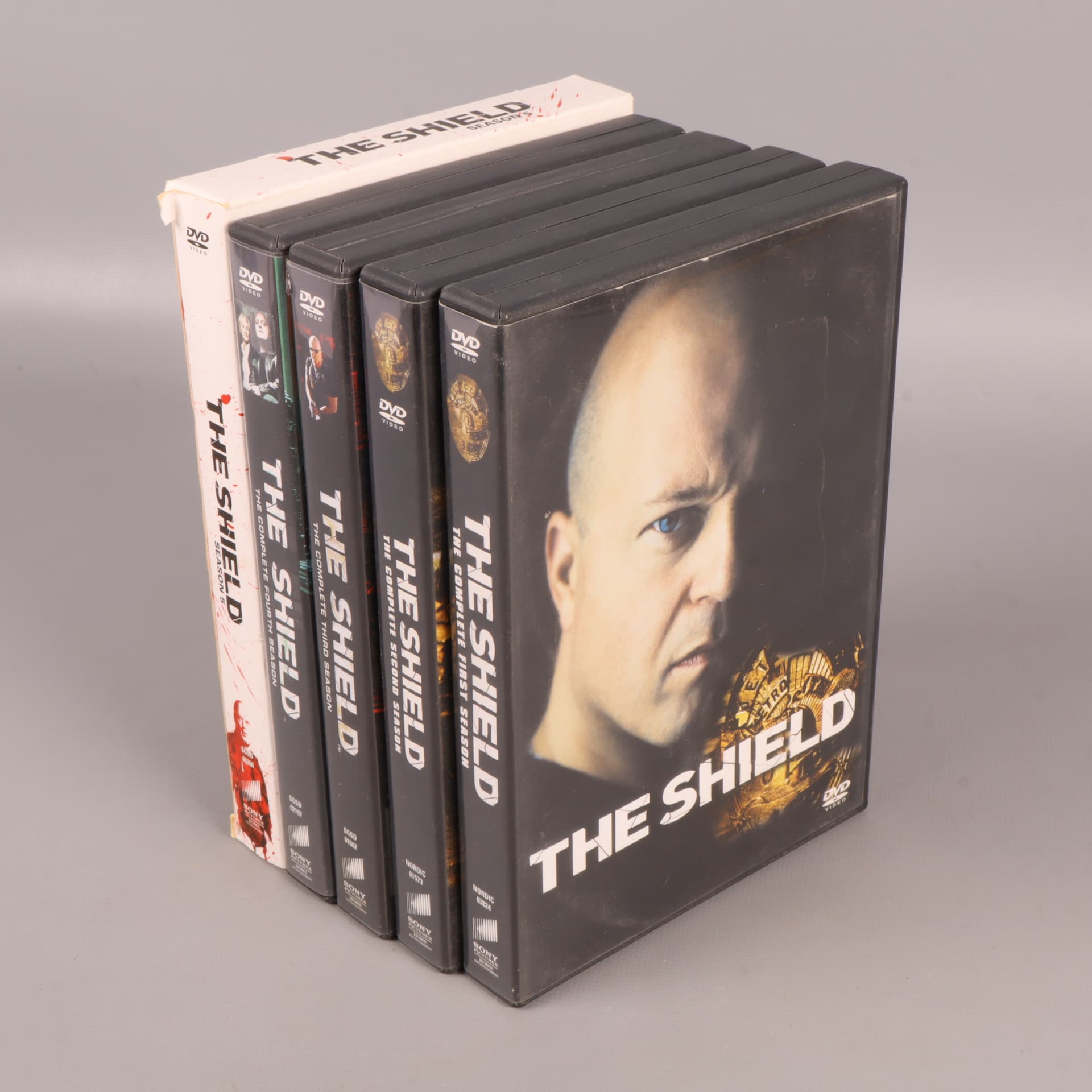DVD-paket - The Shield - Säsong 1-5
