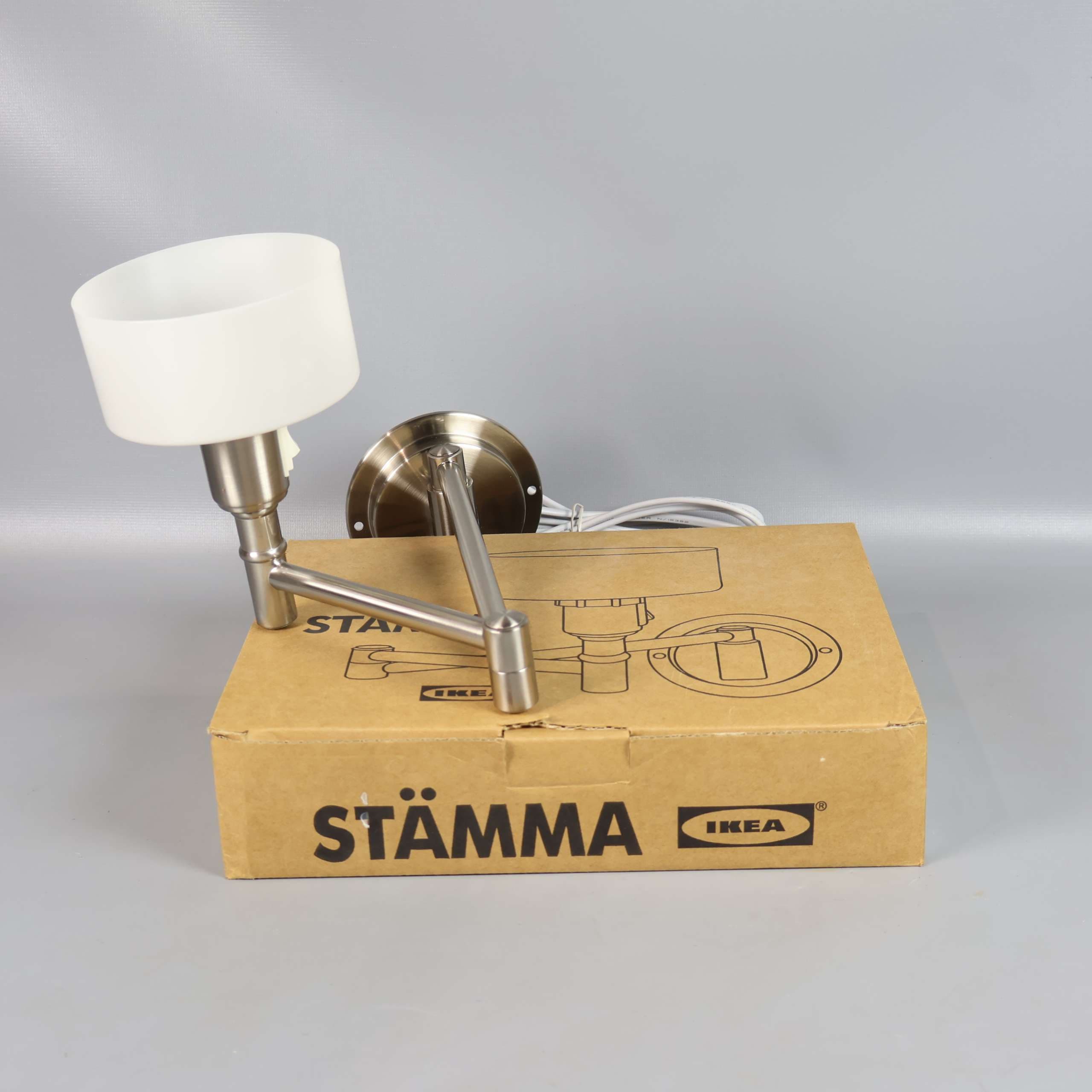 IKEA - Stämma - Vägglampa med vinklingsbar arm
