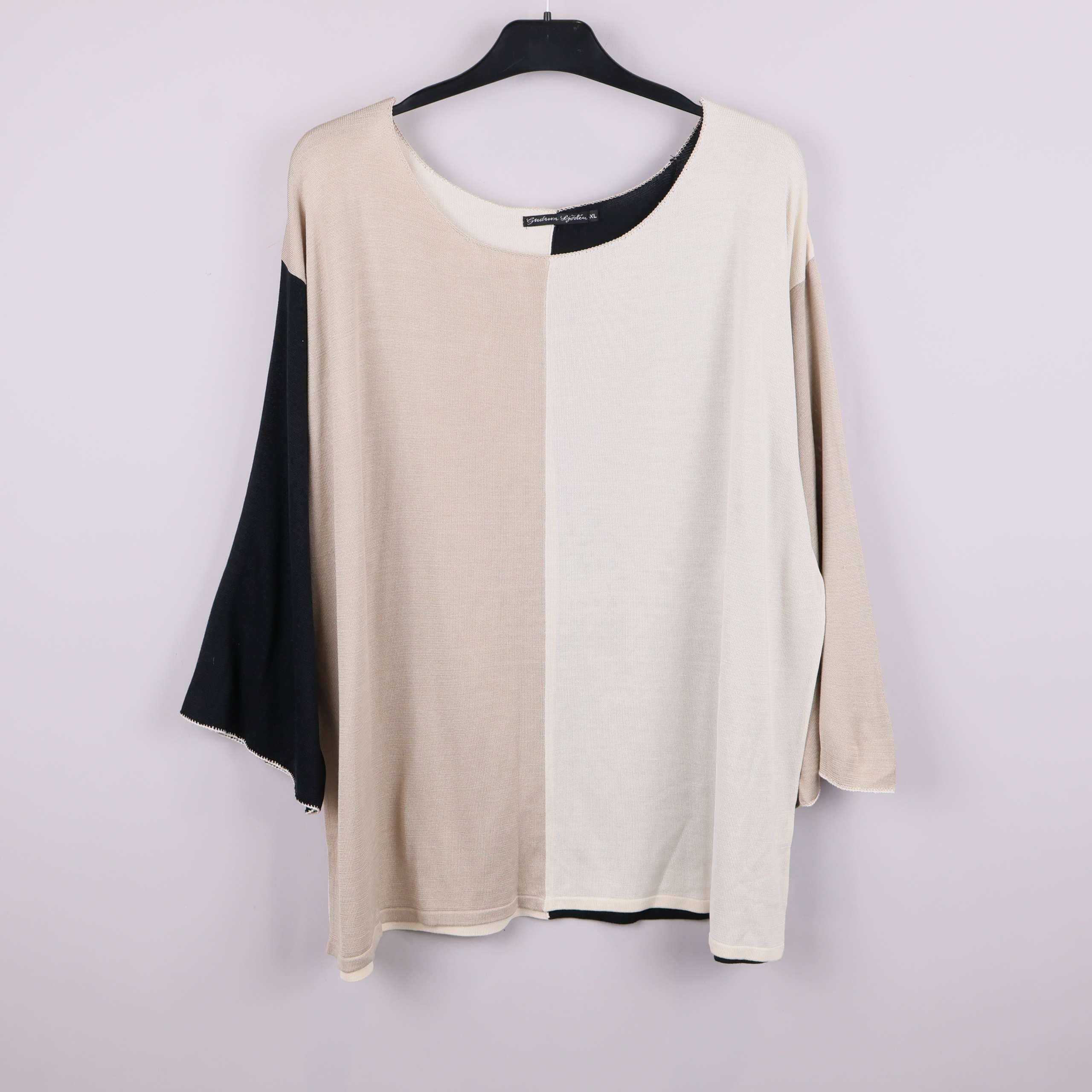 Gudrun Sjödén lätt oversized finstickad tröja