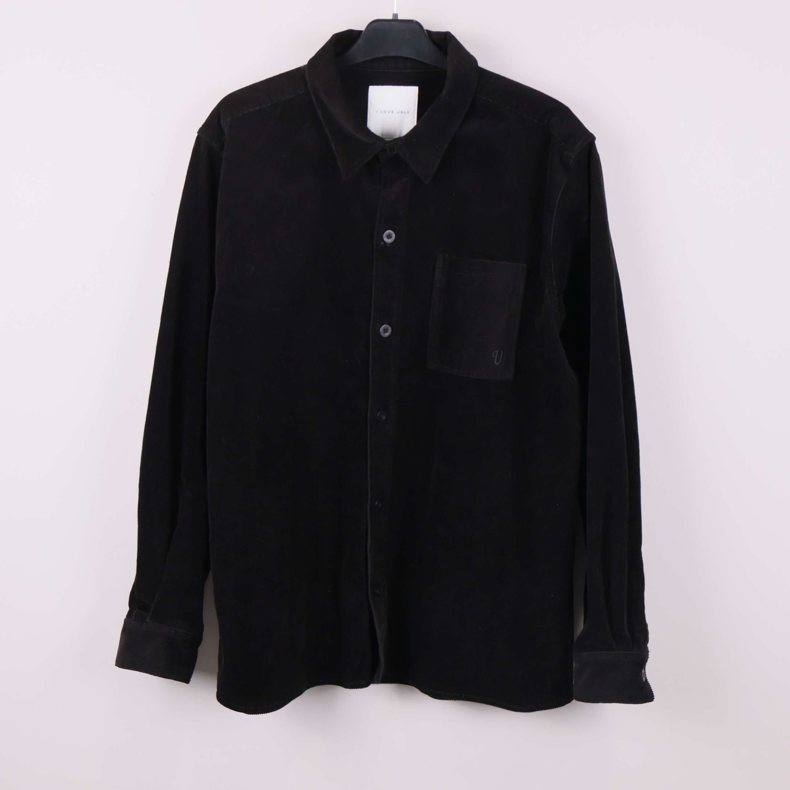 I Love Ugly manchester skjorta i svart