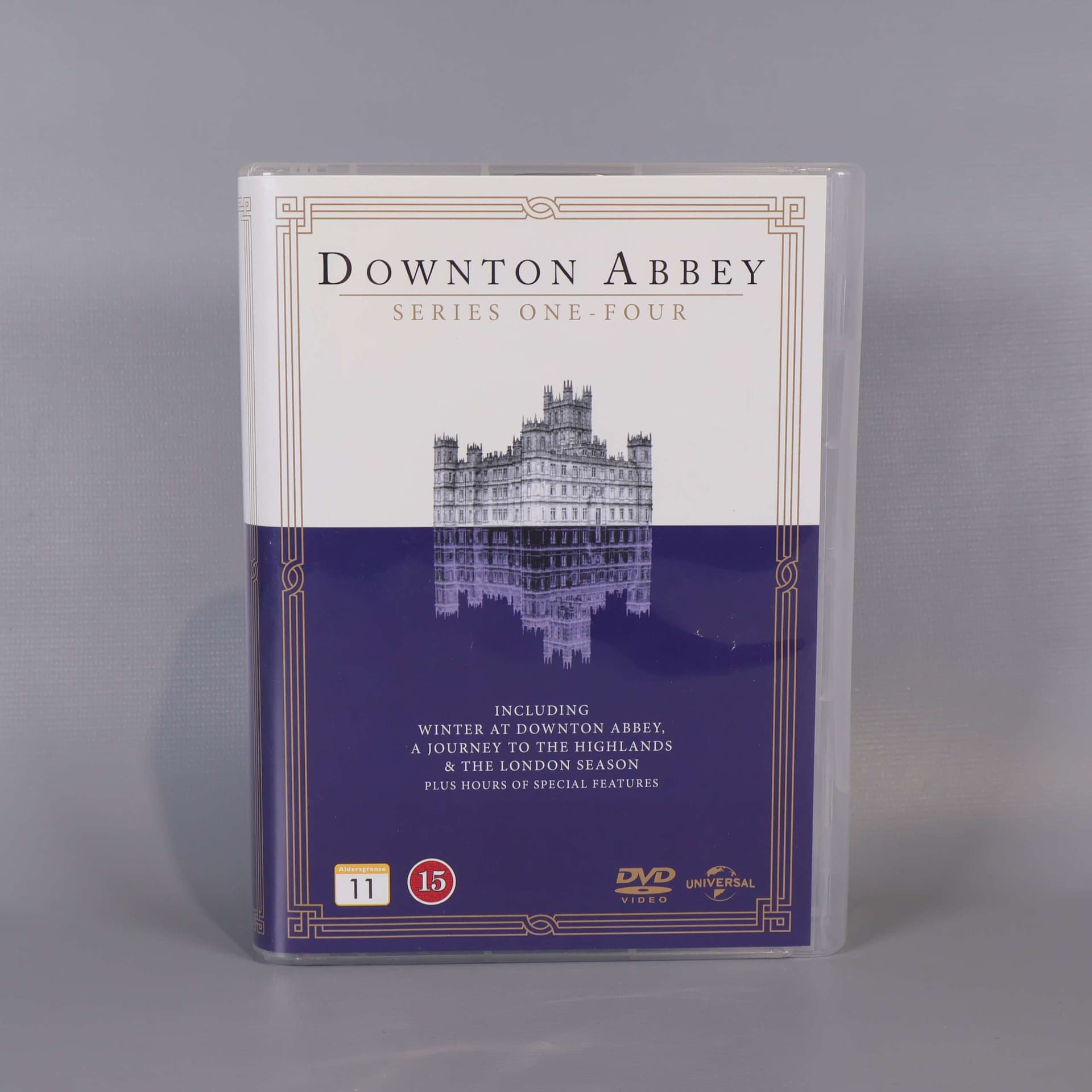 DVD-box - Downton Abbey - Säsong 1-4 samt 3 Julspecial