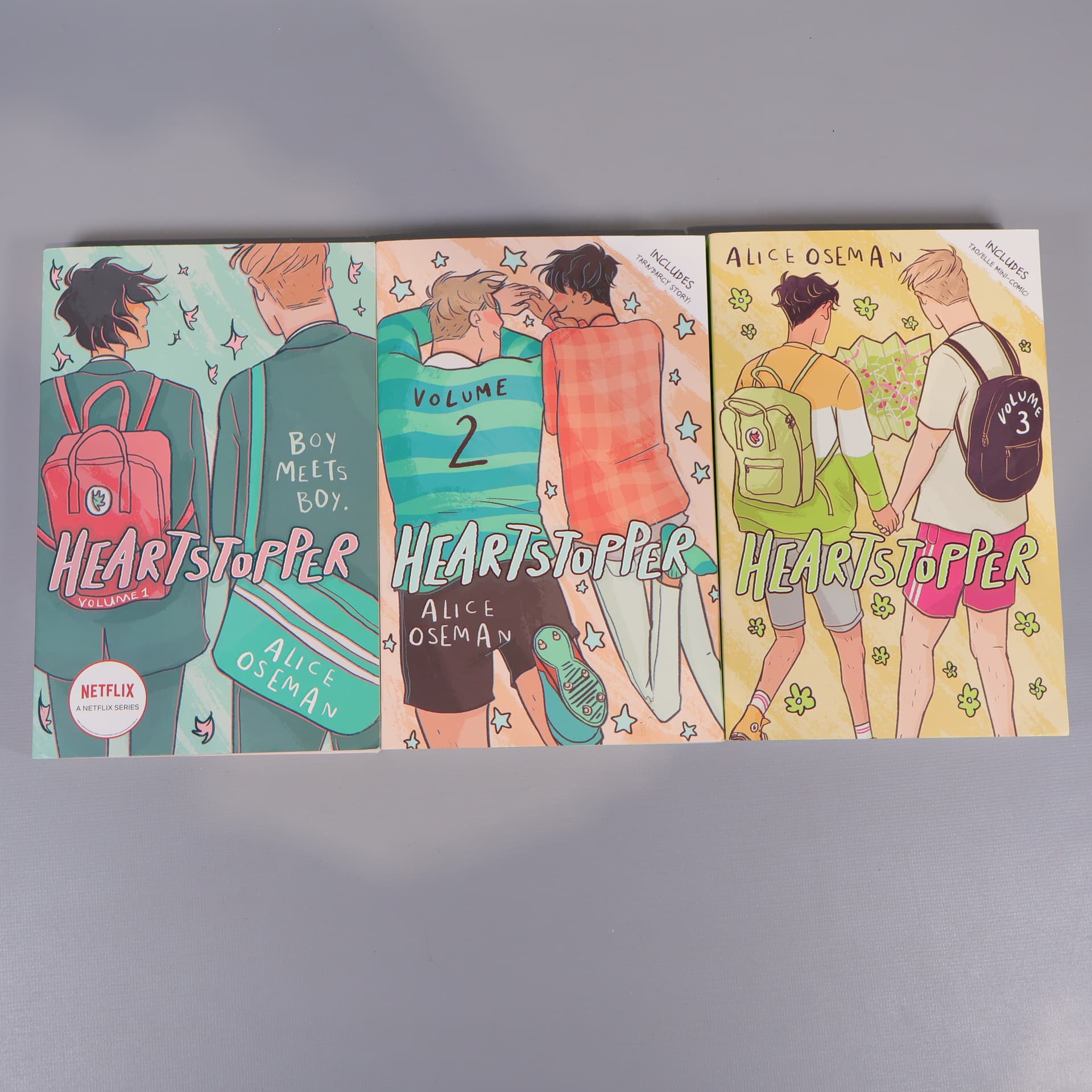 Alice Oseman - Heartstopper bokpaket – volym 1-3 - Eng