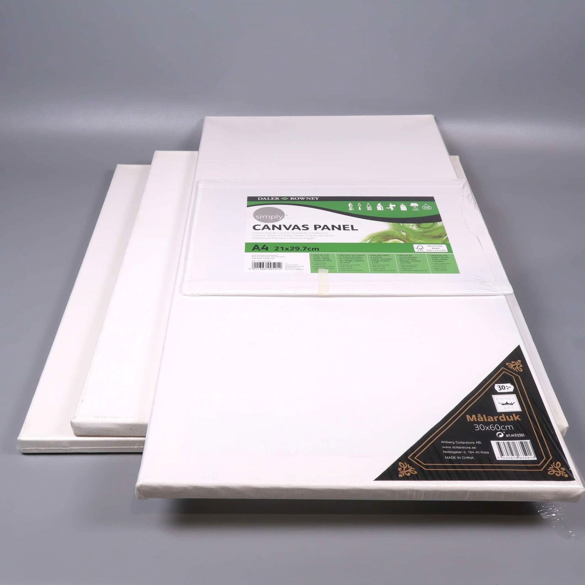 Canvas - Olika Storlekar - Streched - Panel