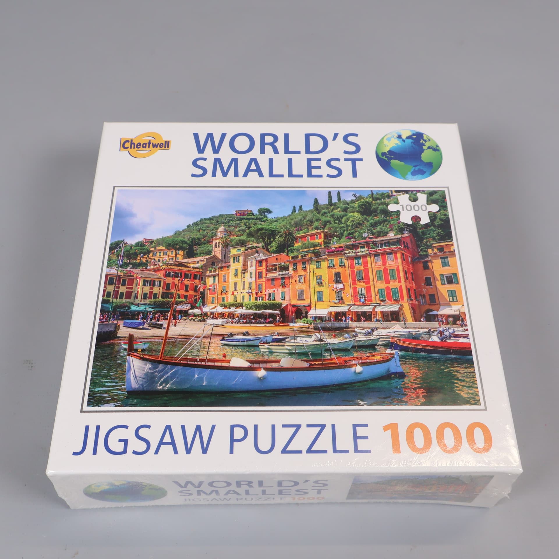 World's smallest jigsaw puzzle - Cheatwell - 1000 bitar - Portofino, Italian Riviera