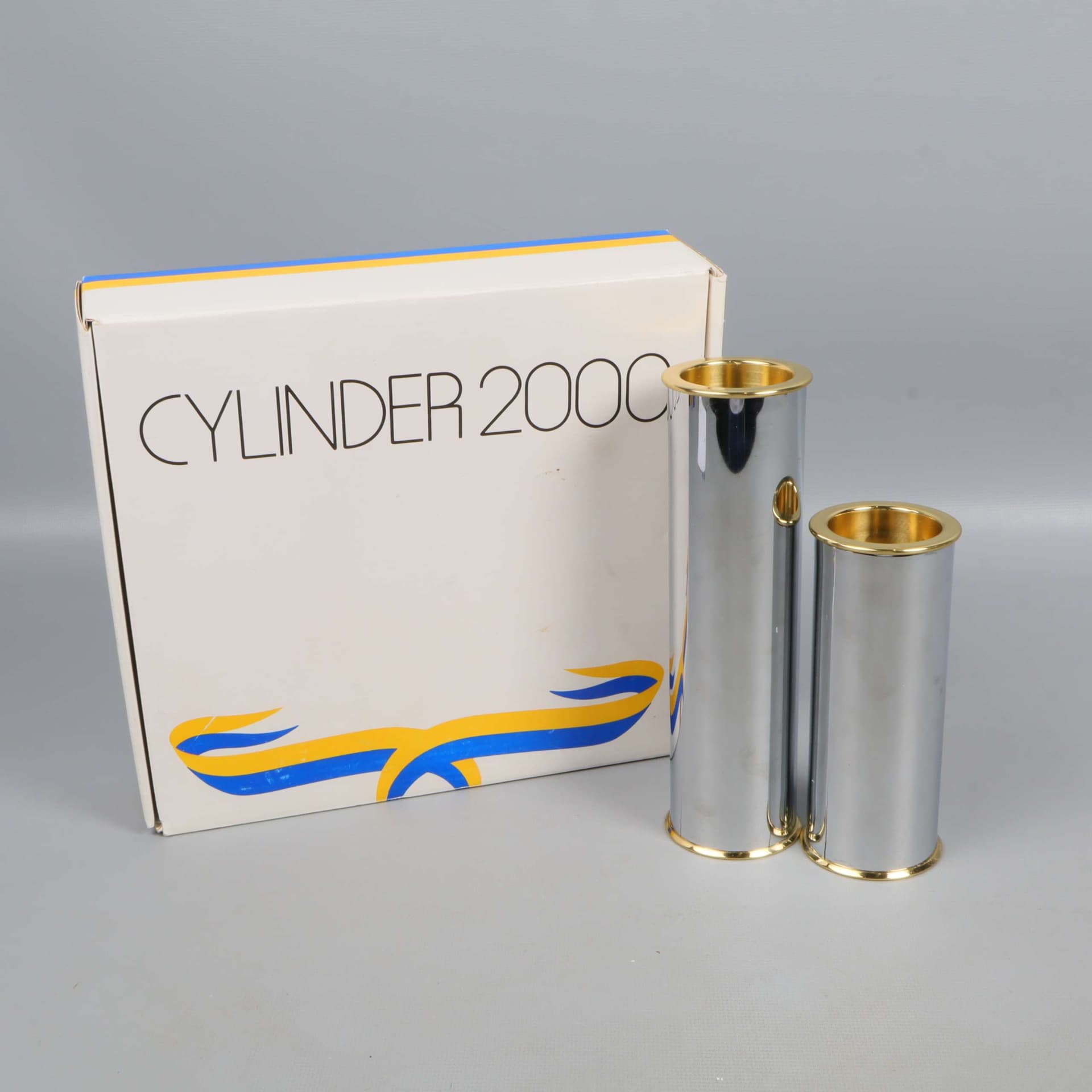 Televerket - Cylinder 2000 - Staffan Englesson - Ljusstakar i metall