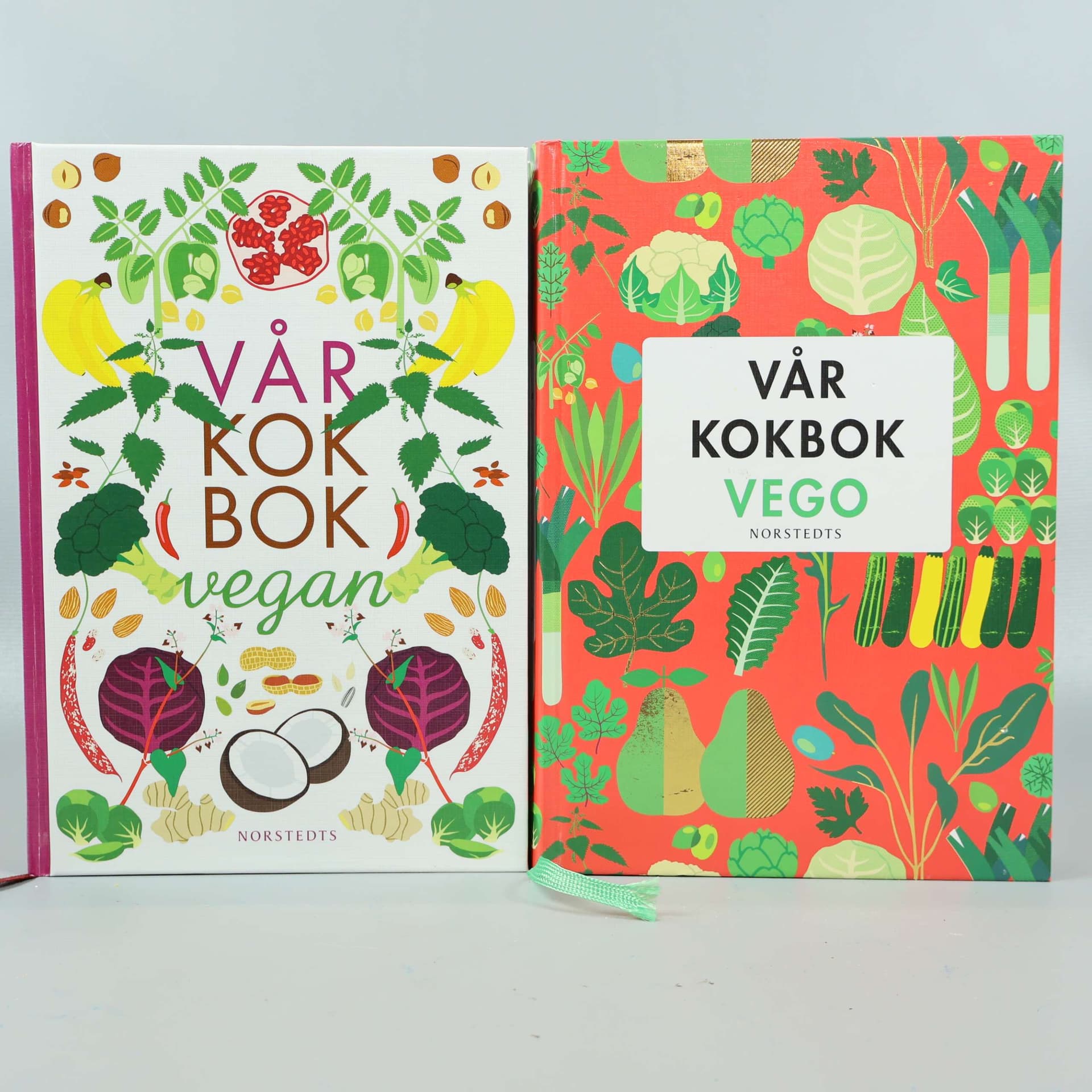 Sara Begner m fl - Paket med två kokböcker – Vår kokbok vegan & Vår kokbok vego