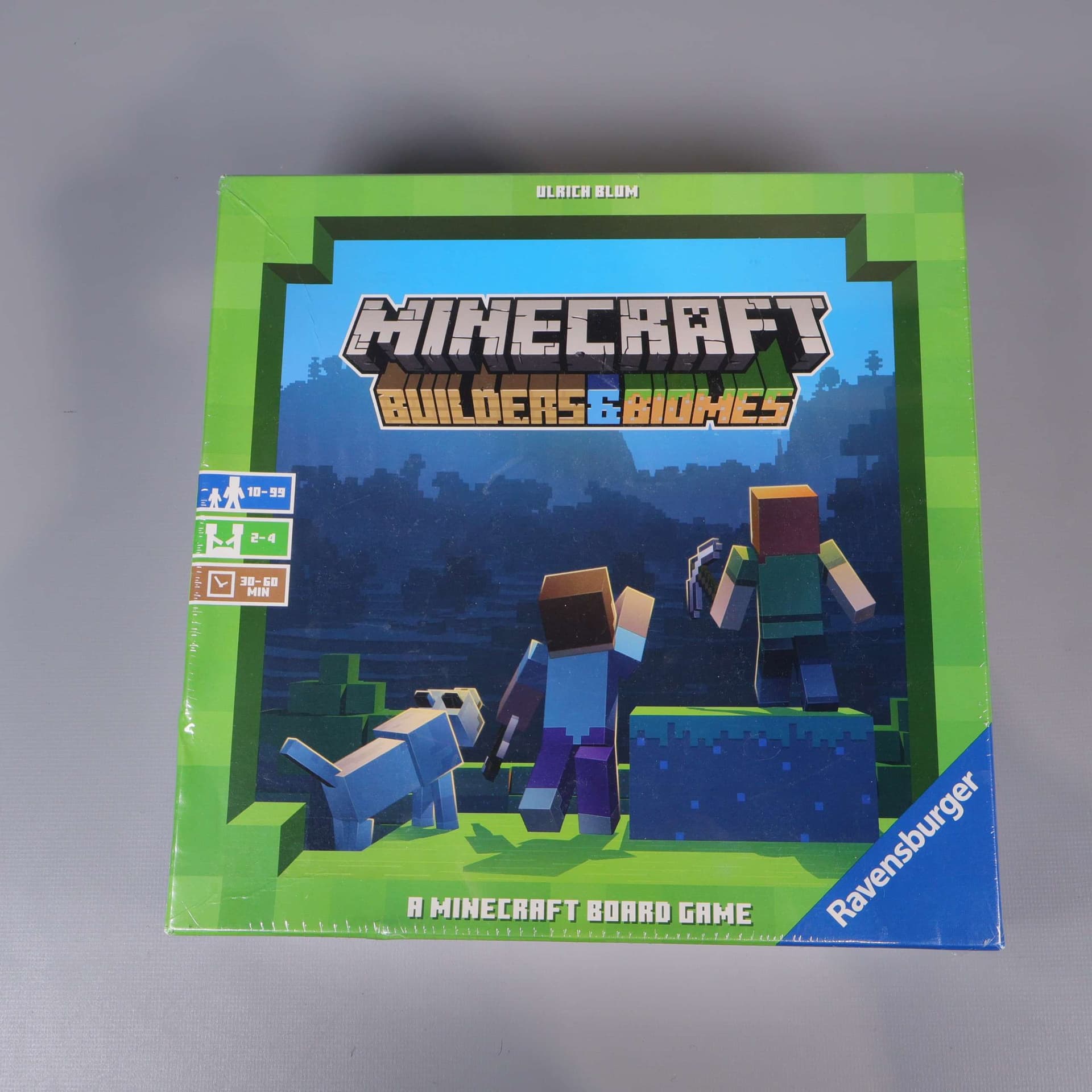 Ravensburger Minecraft: Builders & Biomes sällskapsspel för familjen