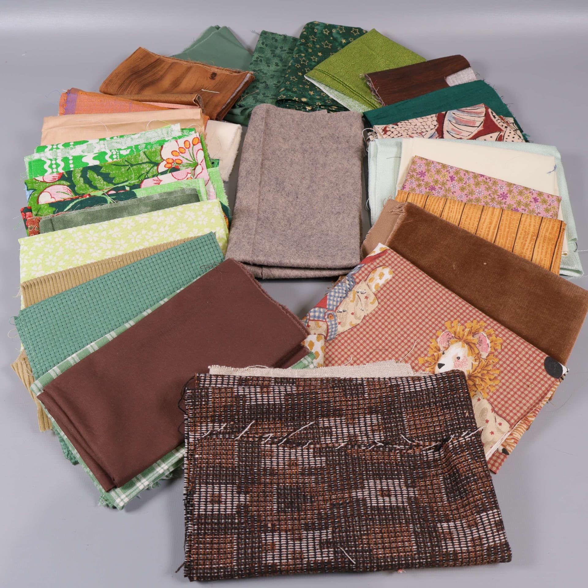 Stuvbitar grön beige mixad - 816g