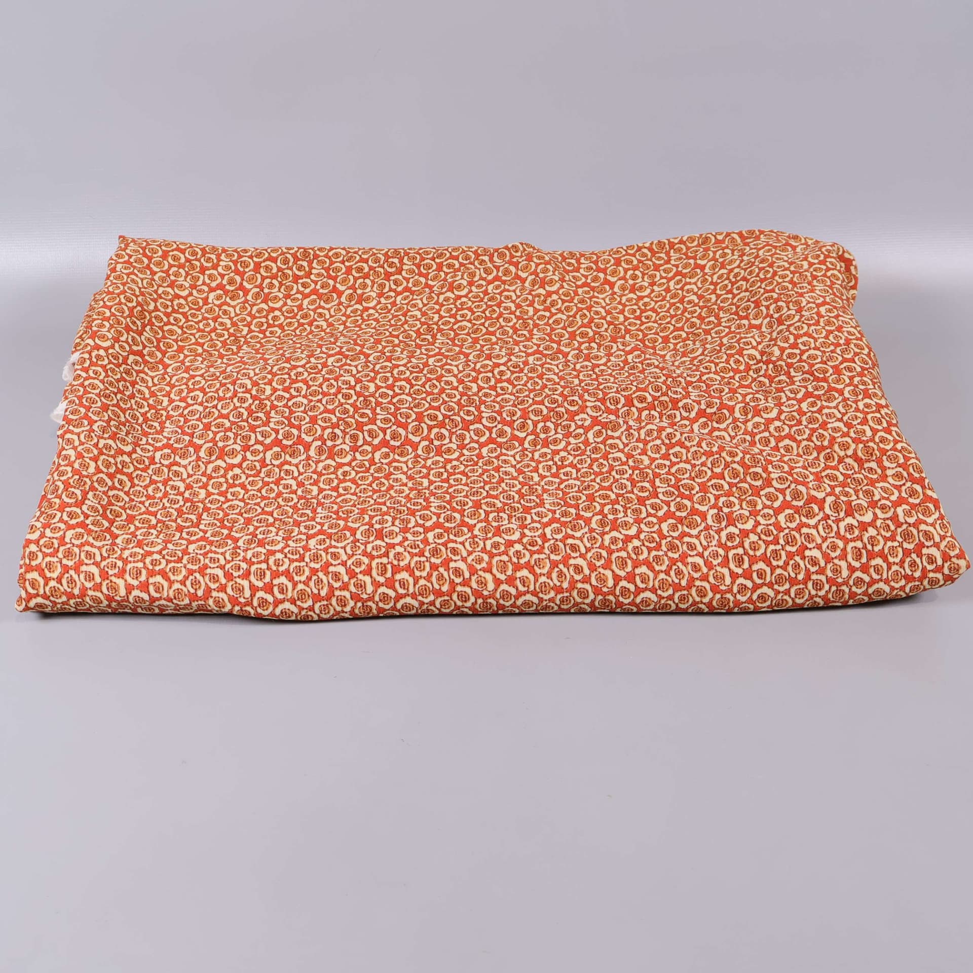 Vintage mönstrad textil i terracotta toner - 5m