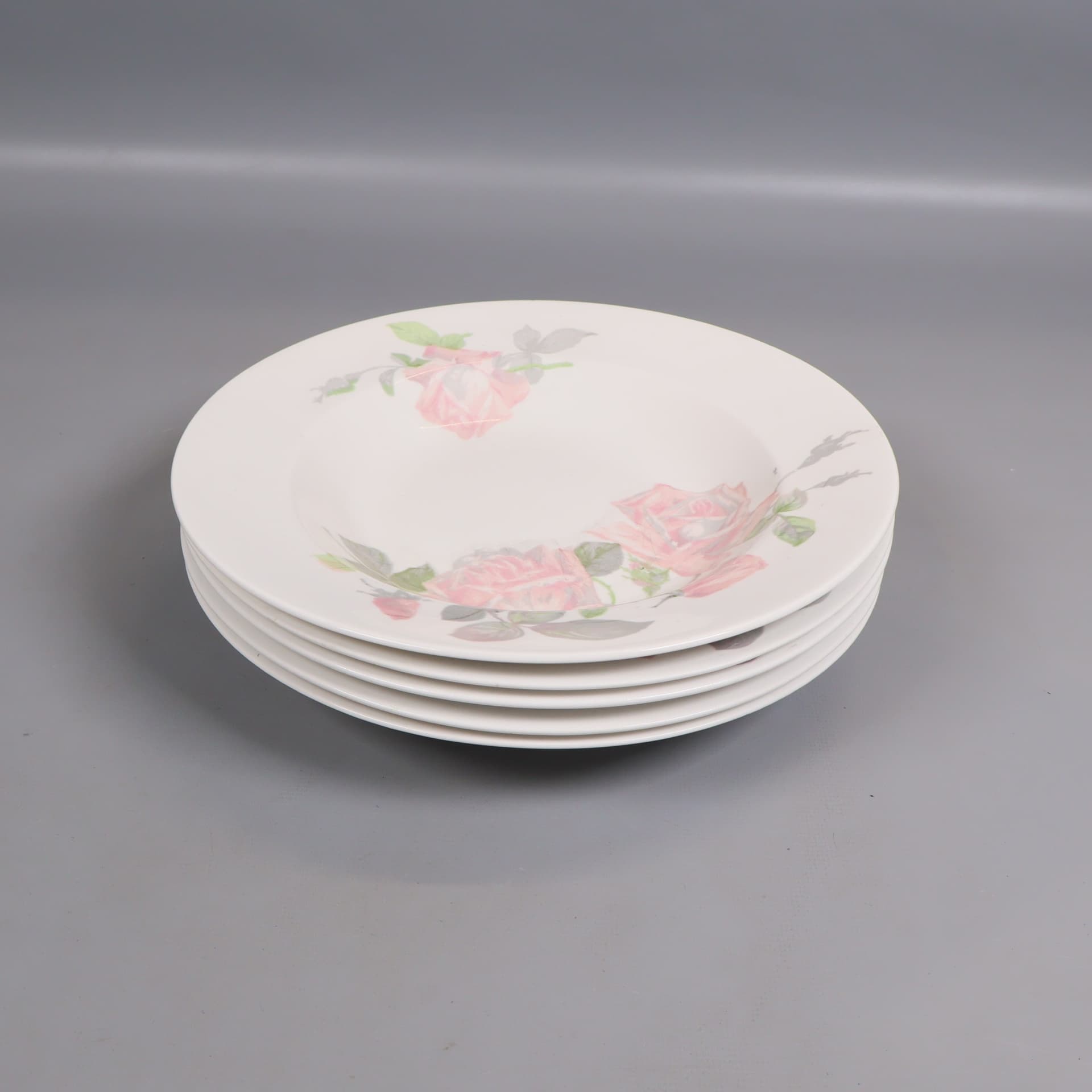 Gustavsberg - Djupa tallrikar - Blommotiv - 2422