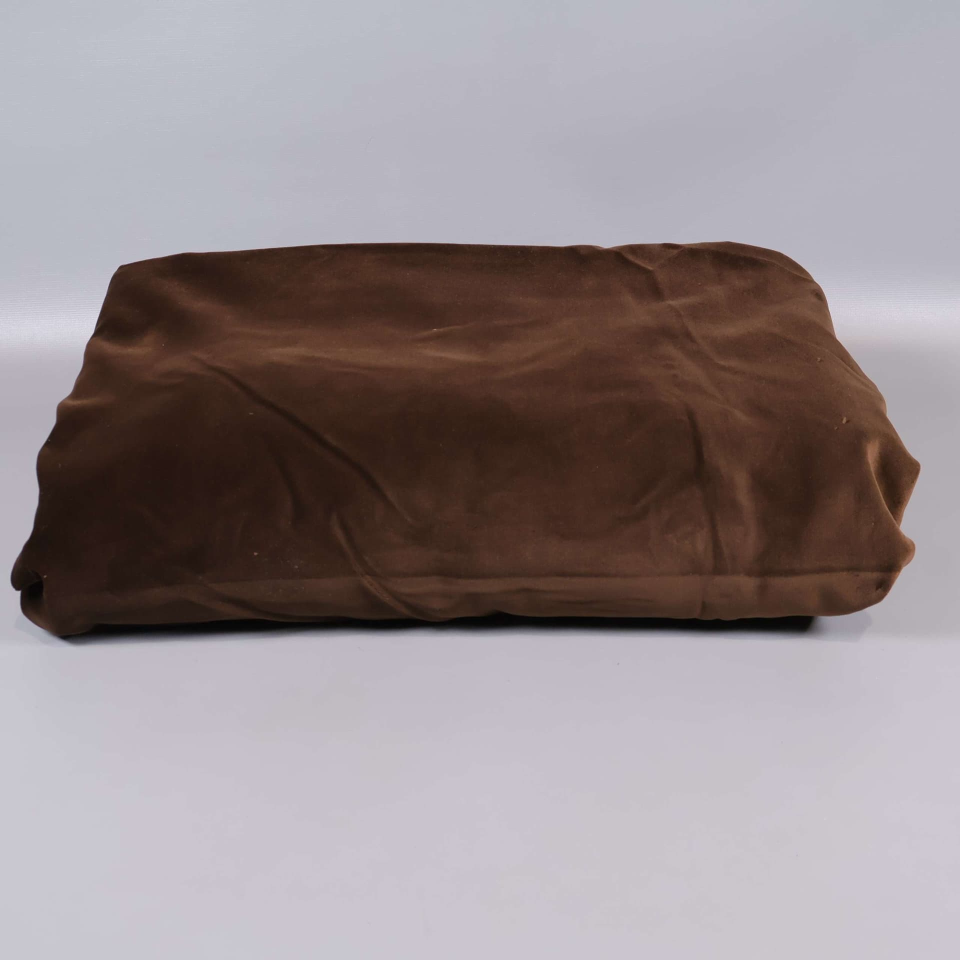 Vintage sammet brun tyg - 4m