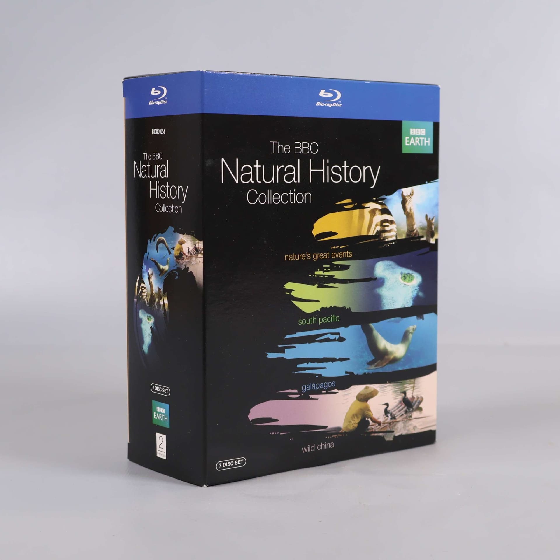 BBC Earth - Natural History Collection - Blu-ray - 4 titlar - 3 DVD extras