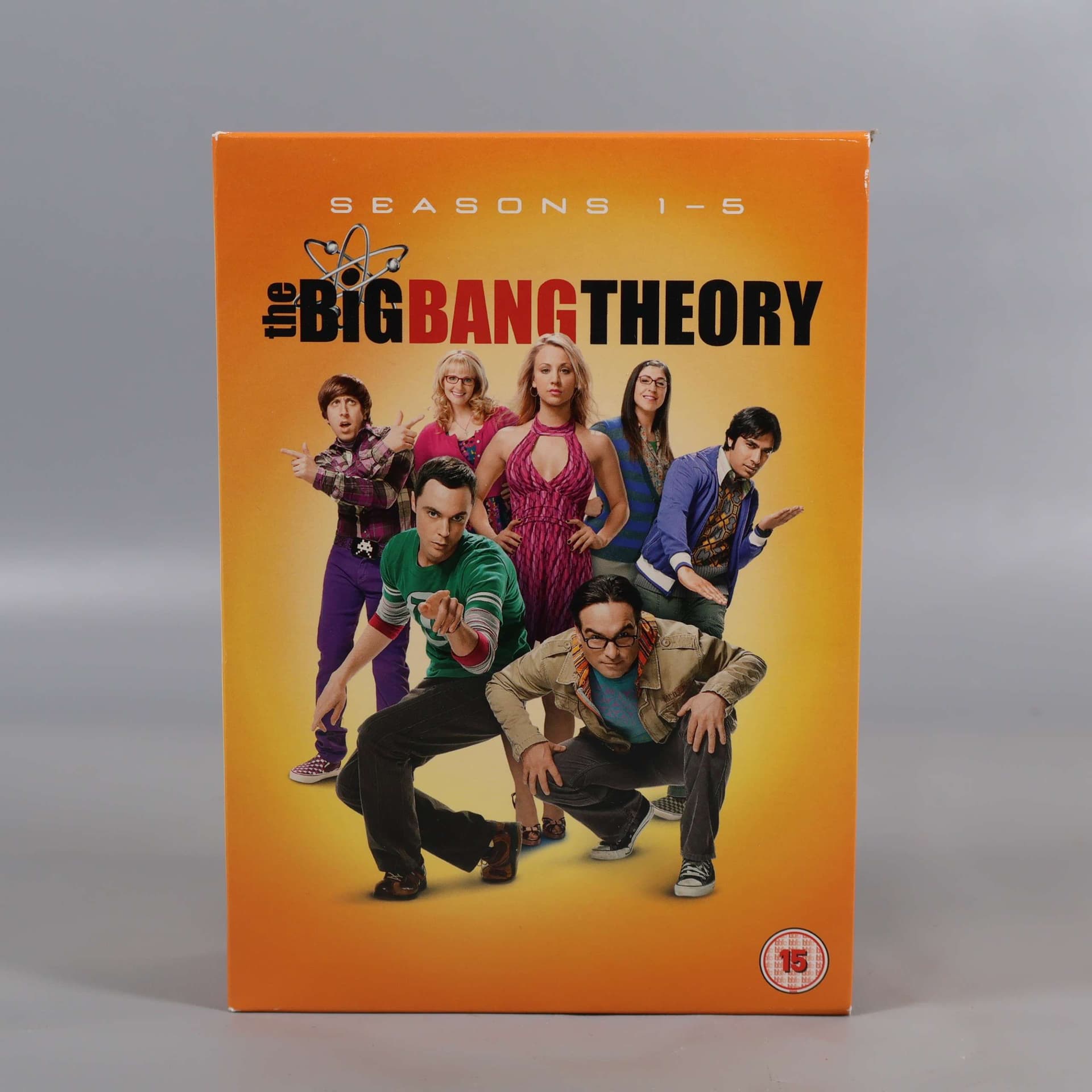The Big Bang Theory - Warner Bros - DVD-box - Säsong 1-5