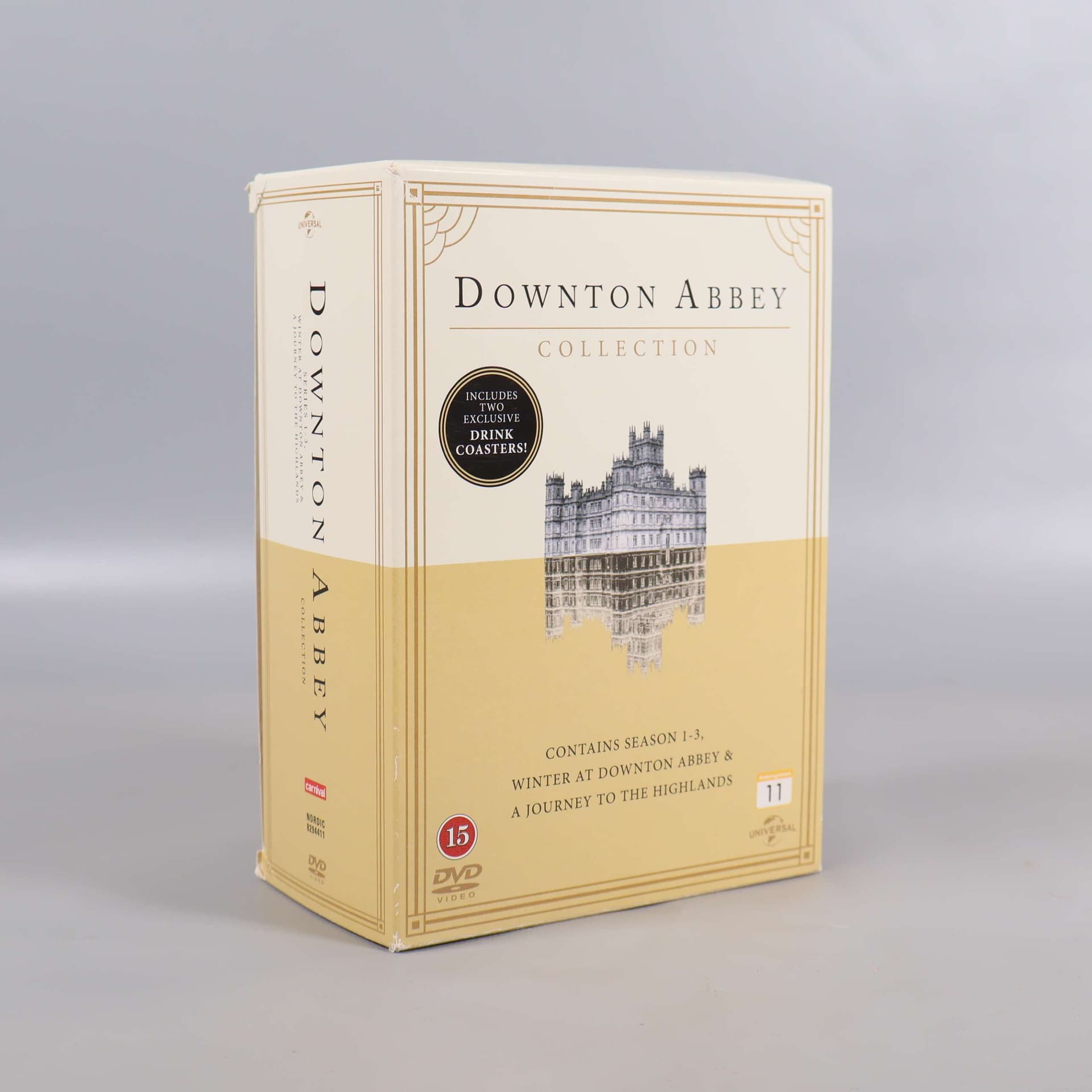 Downton Abbey - Universal - DVD-box - Säsong 1-3 - 2 Filmer