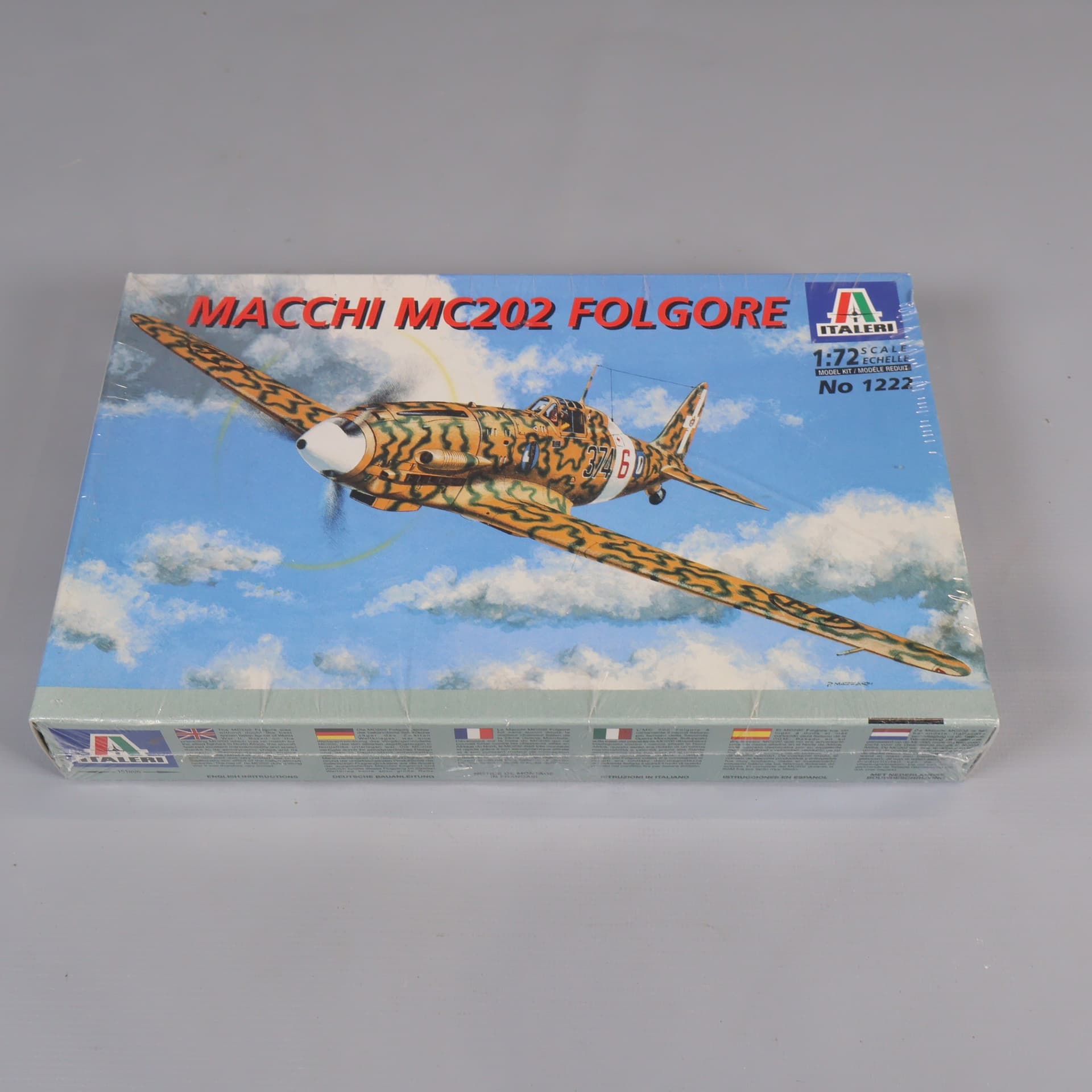 Modelflygplan - Italeri - Macchi MC202 Folgore